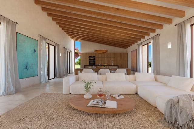 3 chambre Finca/Maison de Campagne à vendre à Santanyí avec piscine garage - 2 100 000 € (Ref: 10155764)