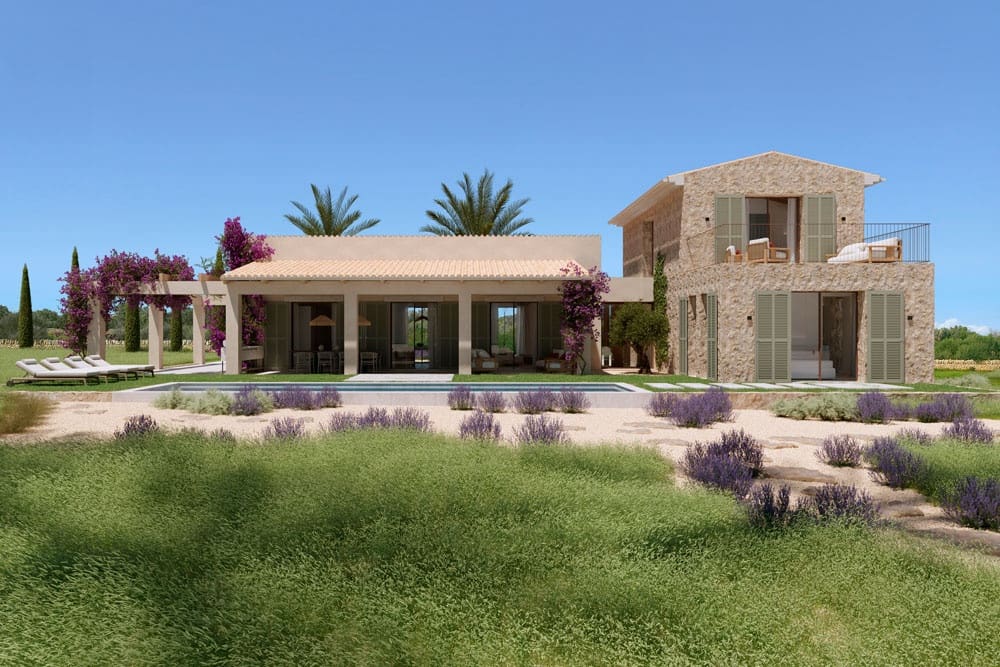 3 soveværelse Finca/Landehus til salg i Santanyi med swimmingpool garage - € 2.100.000 (Ref: 10155764)