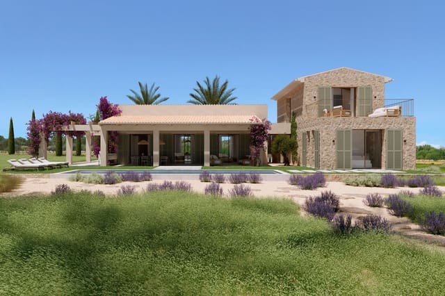 3 chambre Finca/Maison de Campagne à vendre à Santanyí avec piscine garage - 2 100 000 € (Ref: 10155764)