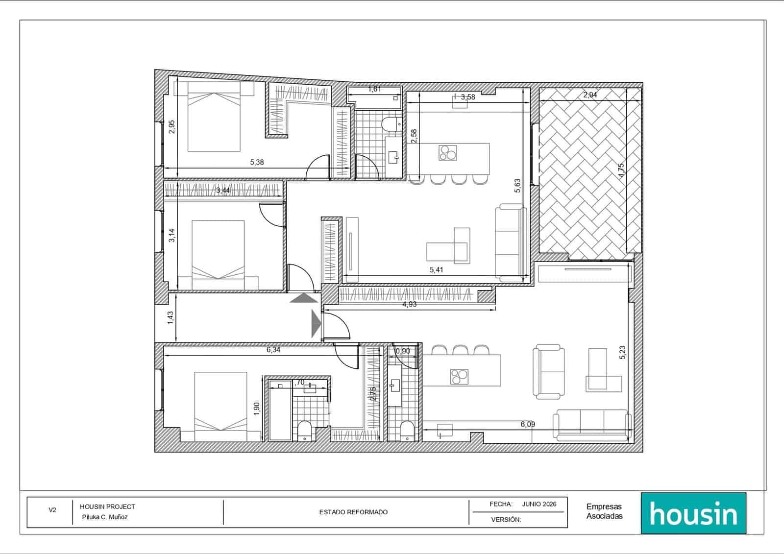 3 bedroom Apartment for sale in Seville city - € 340,000 (Ref: 10119950)