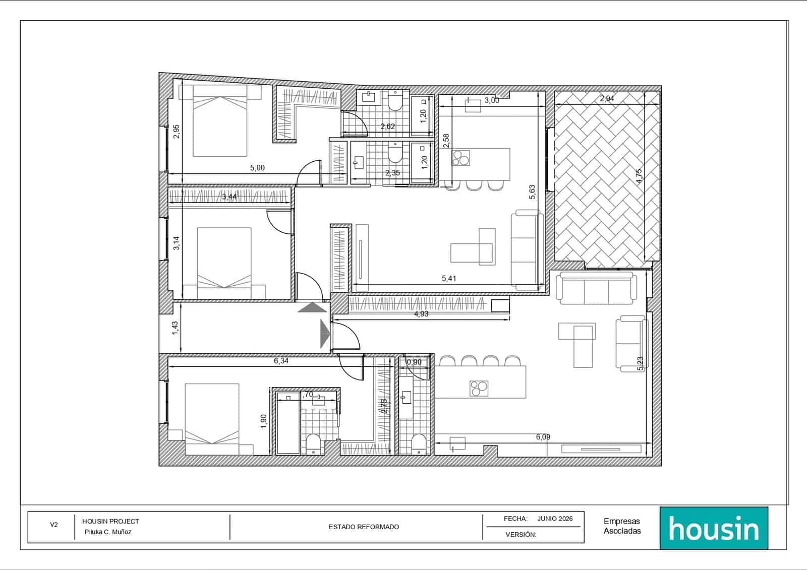 3 bedroom Apartment for sale in Seville city - € 340,000 (Ref: 10119950)