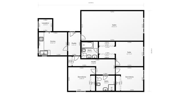 3 sypialnia Mieszkanie na sprzedaż w Miasto Sewilla z basenem garażem - 539 000 € (Ref: 10157989)