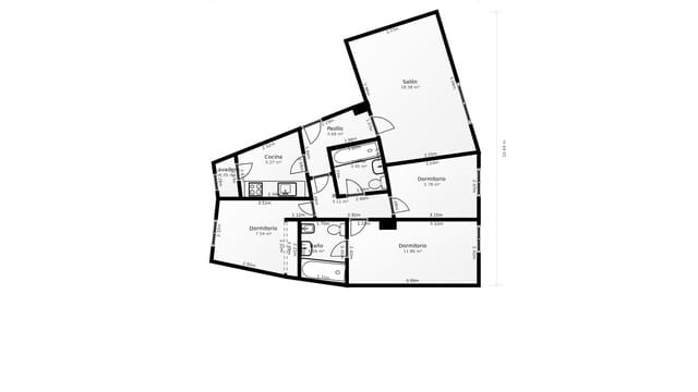 3 soveværelse Lejlighed til salg i Sevilla by med swimmingpool garage - € 285.000 (Ref: 10166722)