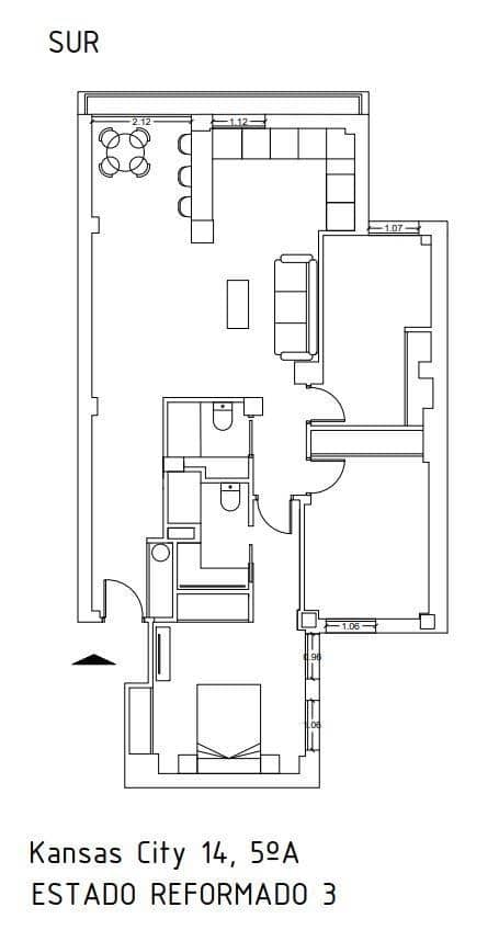 3 soveværelse Lejlighed til salg i Sevilla by - € 525.000 (Ref: 7889263)