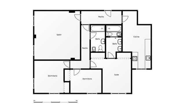3 quarto Apartamento para venda em Sevilha cidade com garagem - 838 000 € (Ref: 8862609)
