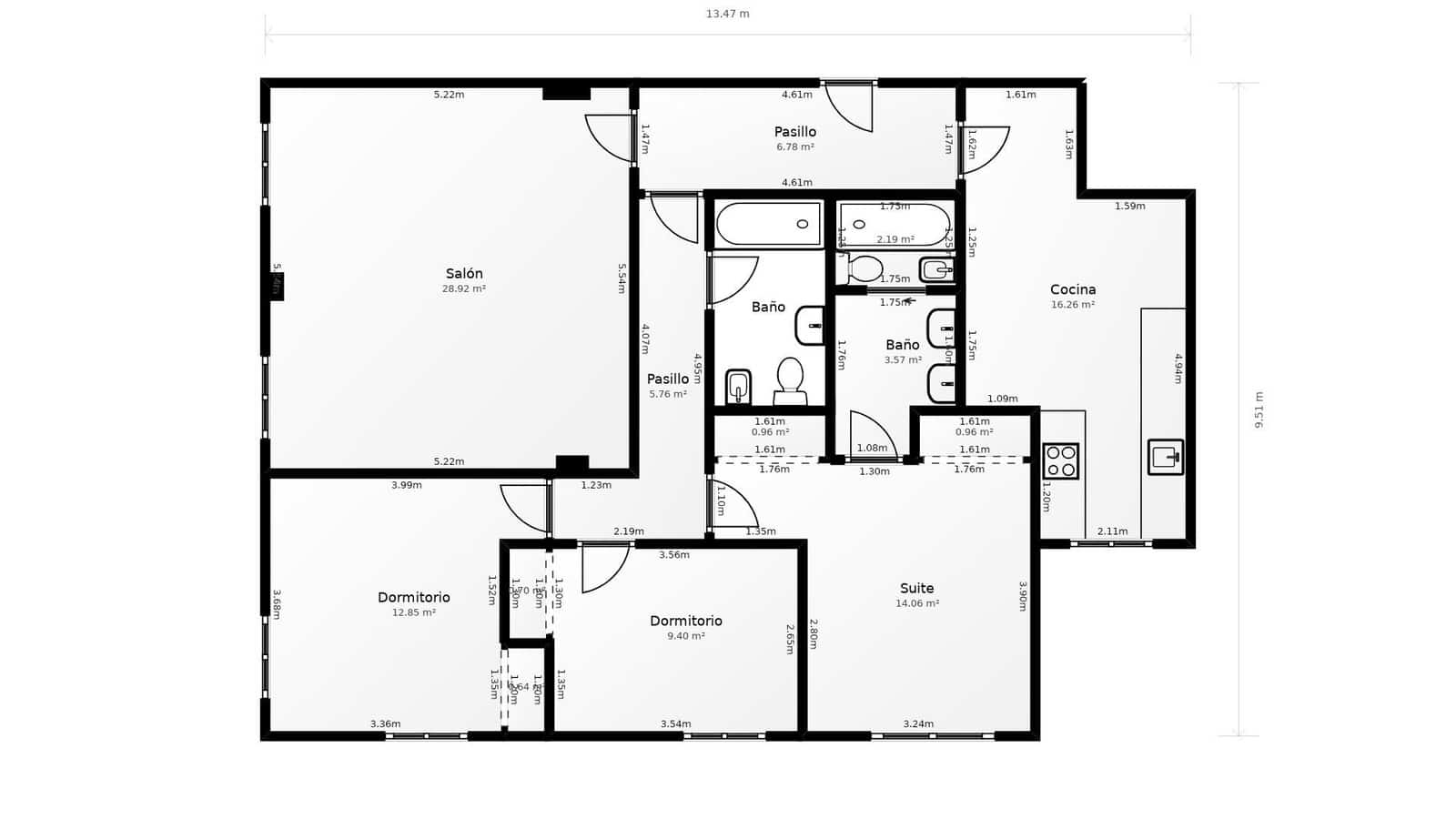 3 soveværelse Lejlighed til salg i Sevilla by med garage - € 838.000 (Ref: 8862609)