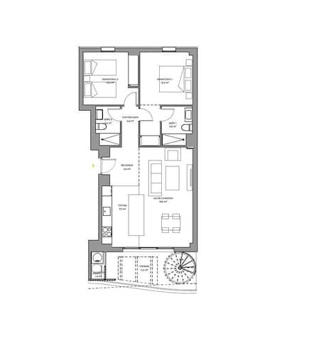 2 sypialnia Mieszkanie na sprzedaż w Camas z basenem garażem - 280 000 € (Ref: 9334972)