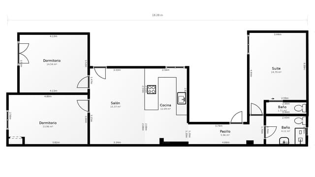 4 chambre Appartement à vendre à Séville ville - 485 000 € (Ref: 9470379)