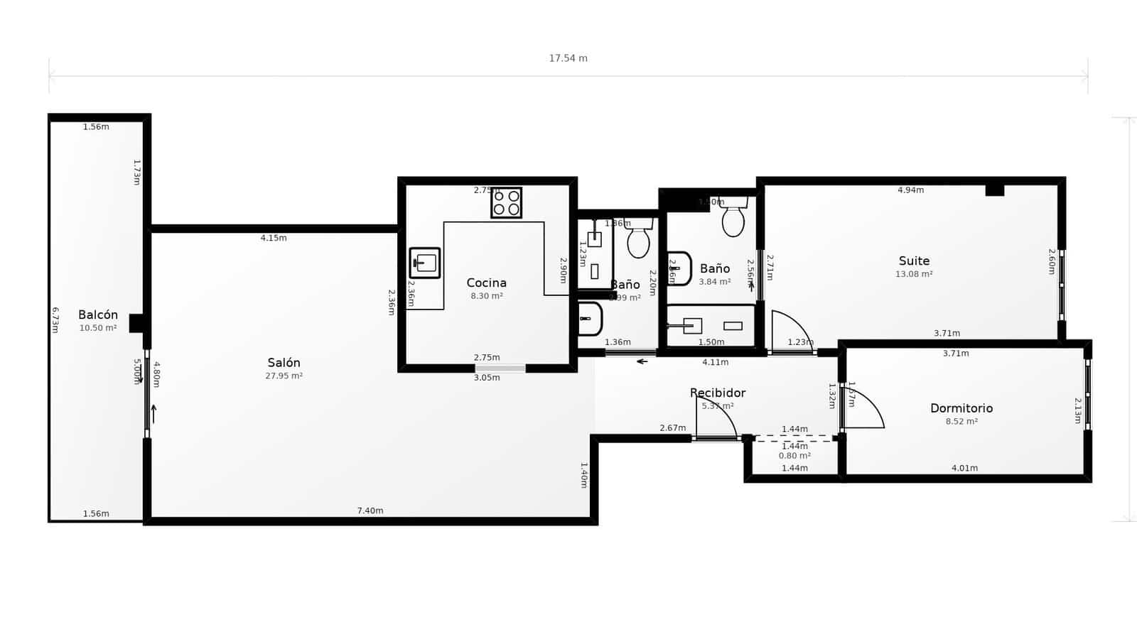 Piso de 2 habitaciones en Sevilla ciudad en venta - 420.000 € (Ref: 9574638)