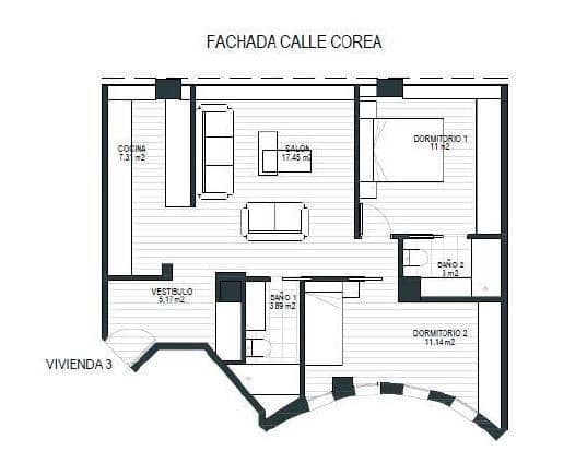 2 bedroom Flat for sale in Colores, Entreparques, Seville city with pool - € 228,000 (Ref: 9815854)