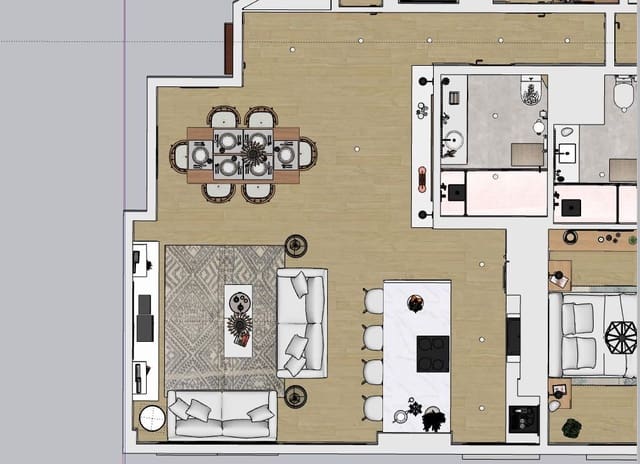 3 chambre Appartement à vendre à Séville ville - 735 000 € (Ref: 9873519)