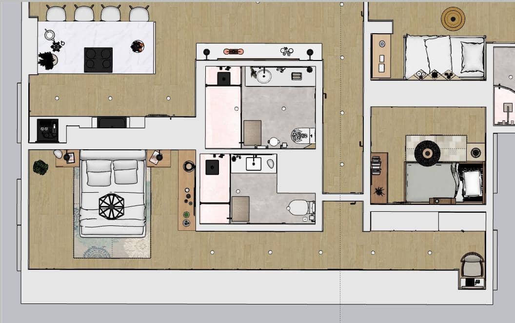 3 chambre Appartement à vendre à Seville ville - 770 000 € (Ref: 9873519)
