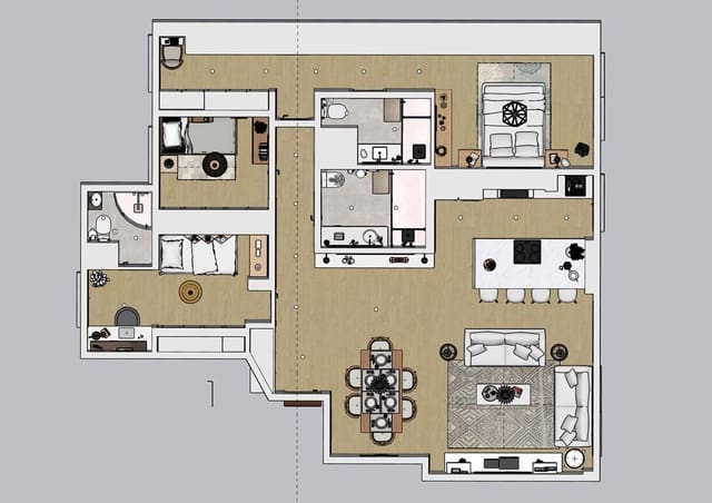 3 chambre Appartement à vendre à Séville ville - 735 000 € (Ref: 9873519)