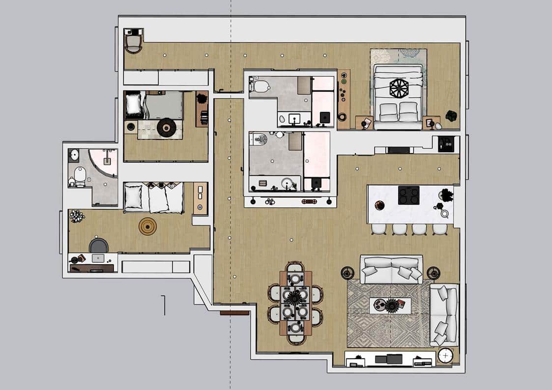 3 chambre Appartement à vendre à Seville ville - 770 000 € (Ref: 9873519)