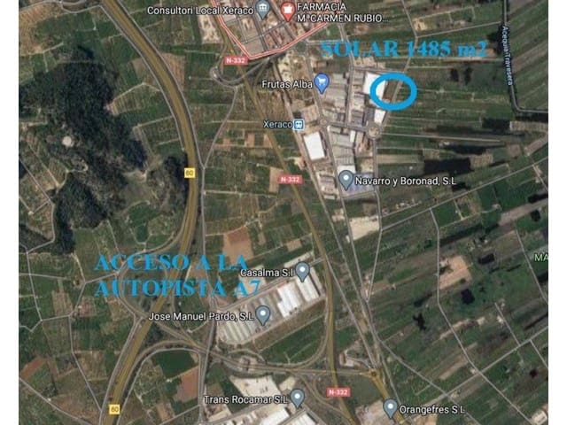 Bouwgrond te koop in Xeraco - € 255.000 (Ref: 7820673)