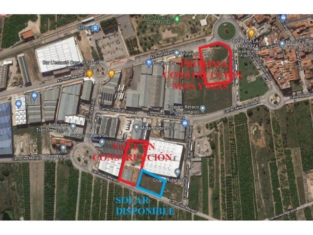 Byggegrund til salg i Xeraco - € 255.000 (Ref: 7820673)