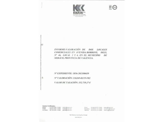 Commercial for sale in Xeraco - € 350,000 (Ref: 7820762)