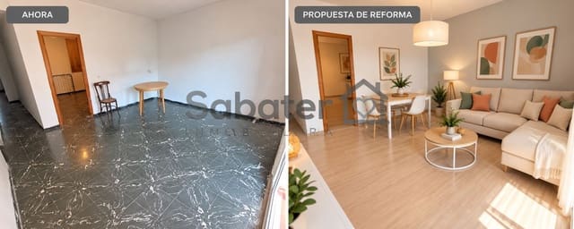 Piso de 4 habitaciones en Castelló de Rugat en venta - 77.000 € (Ref: 10177010)