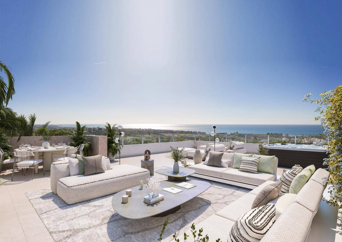 2 bedroom Flat for sale in New Golden Mile with pool garage - € 533,000 (Ref: 10145114)