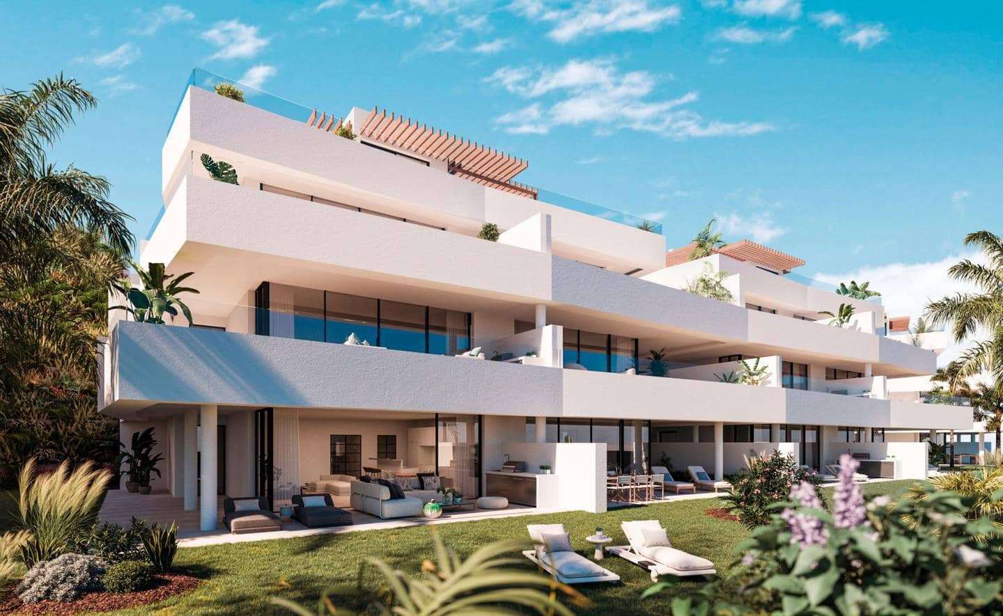 3 soverom Leilighet til salgs i Estepona med svømmebasseng garasje - € 860 783 (Ref: 8904906)