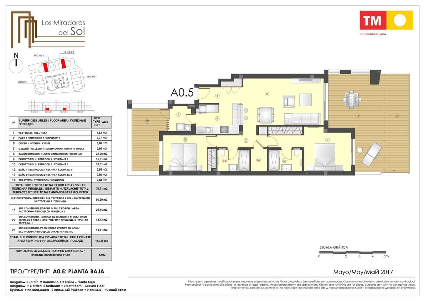 2 soverom Leilighet til salgs i Bel-Air med svømmebasseng garasje - € 540 000 (Ref: 9153357)