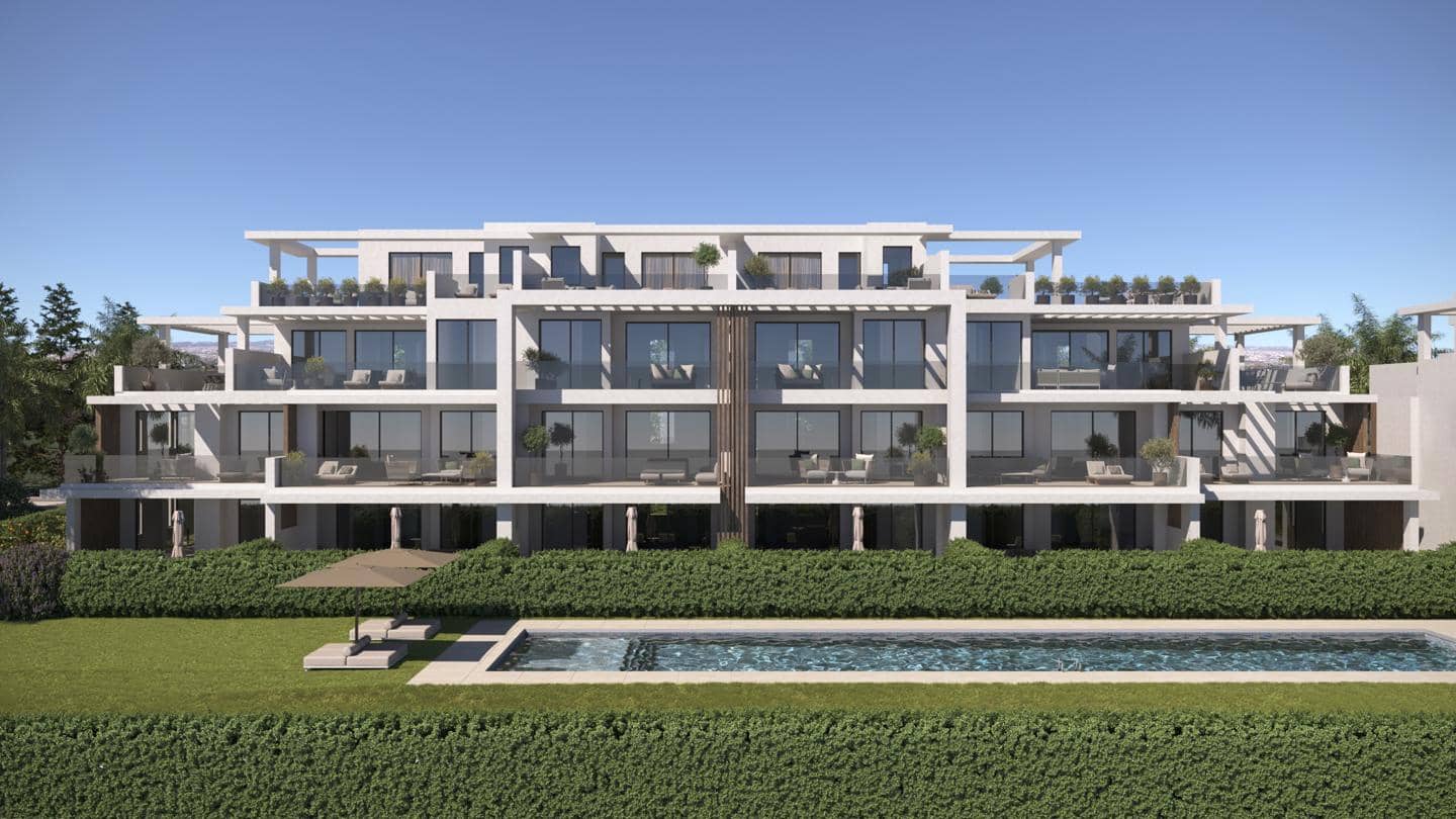 2 sypialnia Mieszkanie na sprzedaż w Estepona z basenem garażem - 695 000 € (Ref: 9469807)