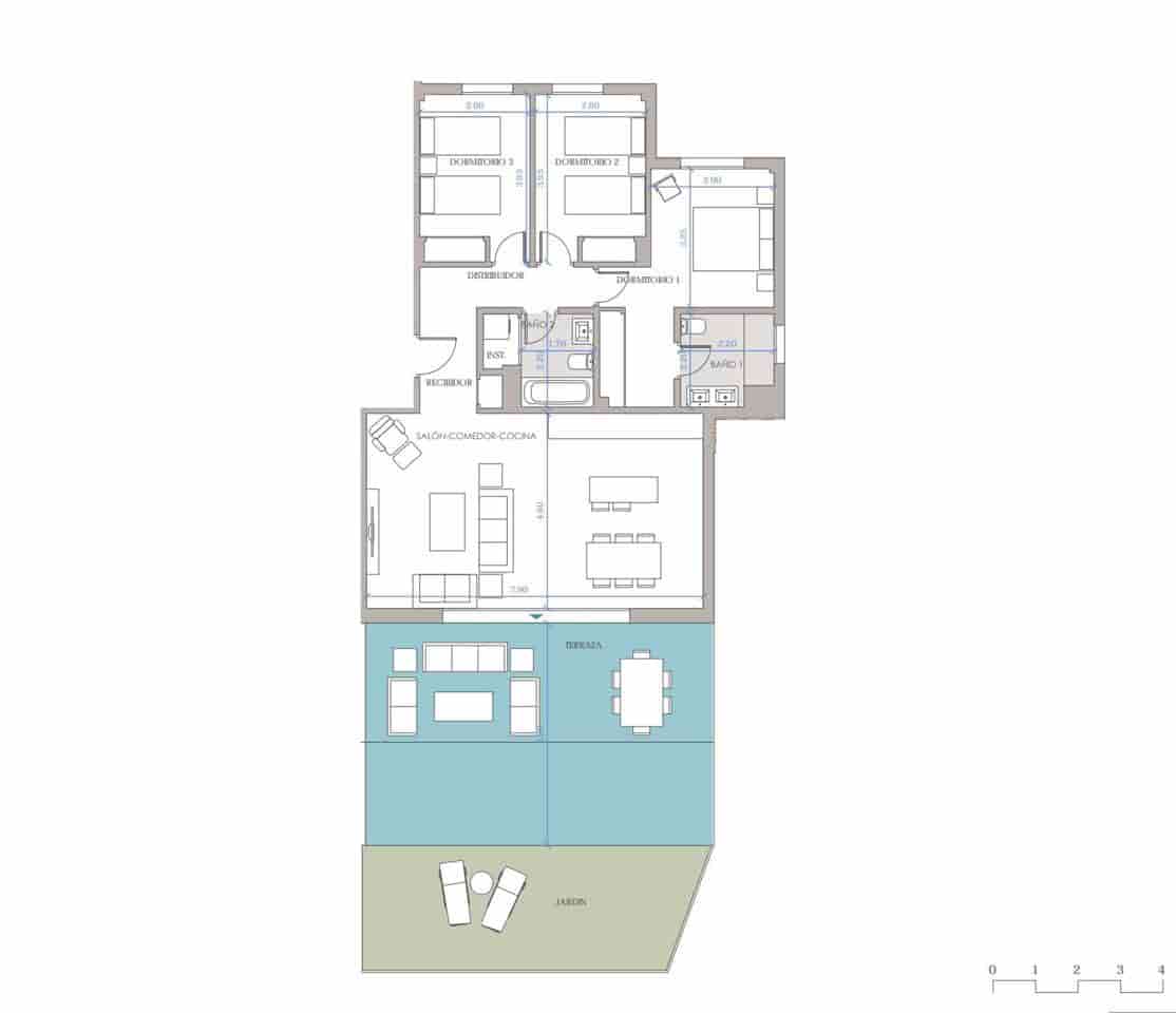 3 bedroom Flat for sale in Bel-Air with pool garage - € 524,600 (Ref: 9496679)