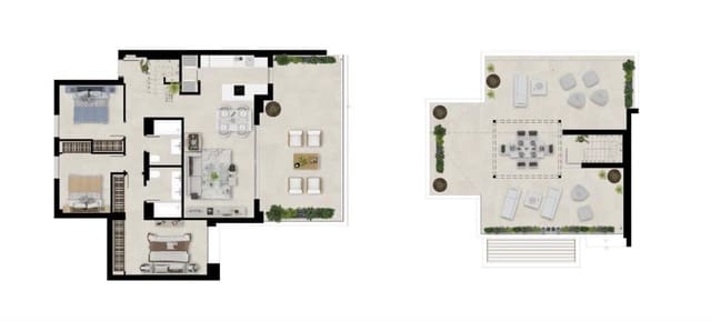 3 makuuhuone Asunto myytävänä paikassa Los Naranjos, Marbella mukana uima-altaan 
autotalli - 950 000 € (Ref: 9636164)