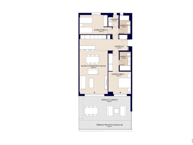 2 slaapkamer Flat te koop in Guadalobón, Estepona met zwembad garage - € 555.000 (Ref: 9950419)