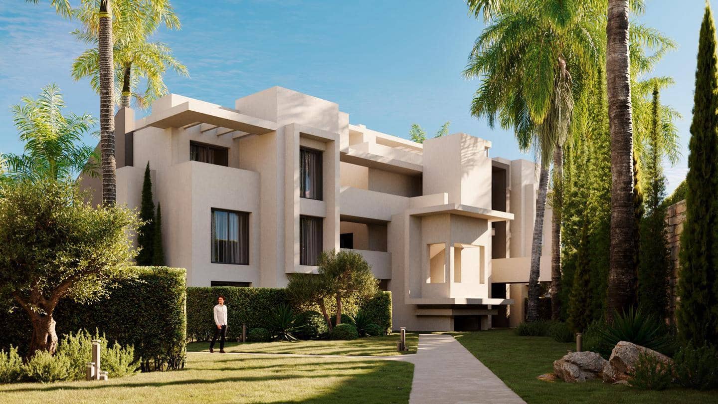 Piso de 3 habitaciones en Estepona en venta con piscina garaje - 595.000 € (Ref: 9964078)