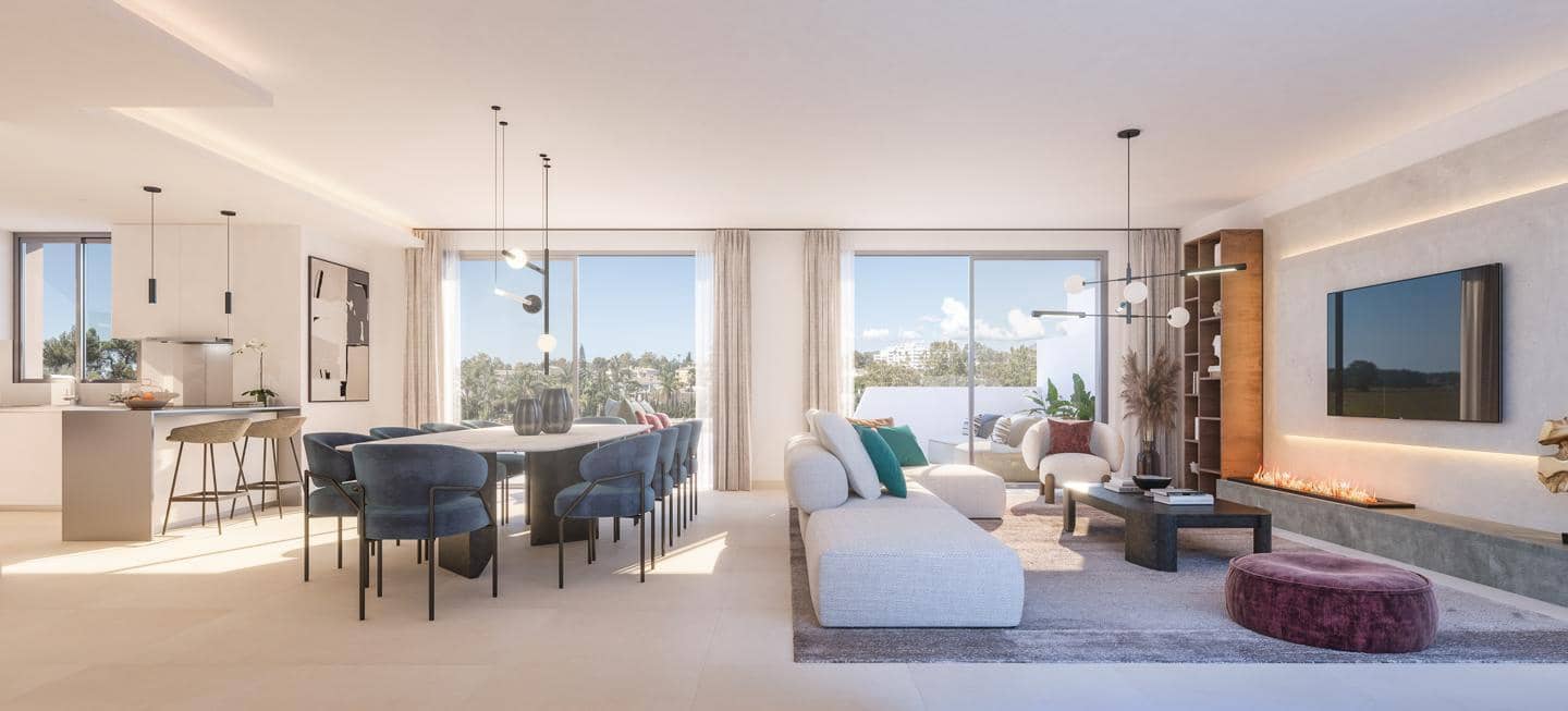 3 soveværelse Lejlighed til salg i Marbella med swimmingpool garage - € 890.000 (Ref: 9990152)
