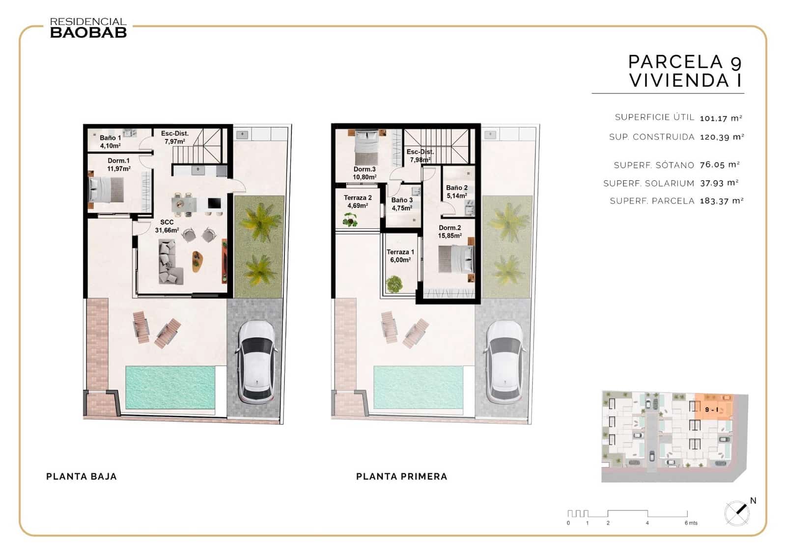 3 camera da letto Villetta a Schiera in vendita in Benijofar con garage - 455.000 € (Rif: 9506859)