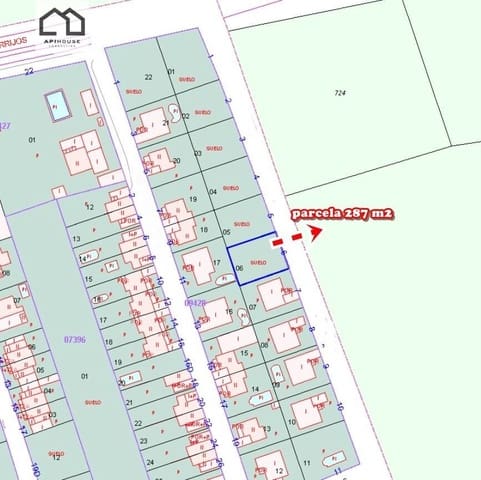 Bauplatz zu verkaufen in Carmena - 24.999 € (Ref: 9851962)