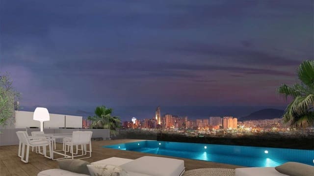 4 makuuhuone Huvila myytävänä paikassa Balcón de Finestrat - Terra Marina, Finestrat mukana uima-altaan 
autotalli - 1 400 000 € (Ref: 9078694)