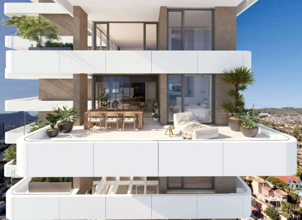 2 bedroom Apartment for sale in Calpe / Calp - € 587,000 (Ref: 9078711)