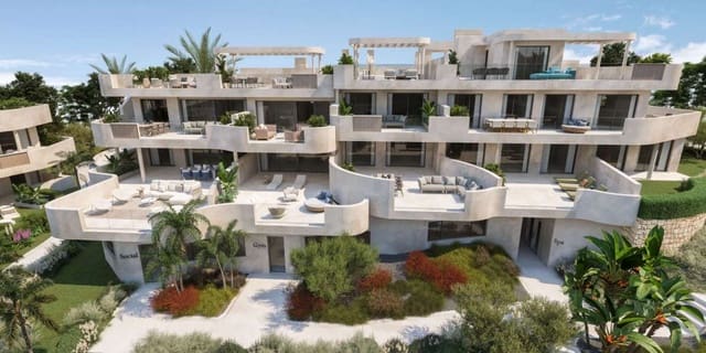 2 soveværelse Lejlighed til salg i Guadalobón, Estepona med garage - € 457.000 (Ref: 9079056)
