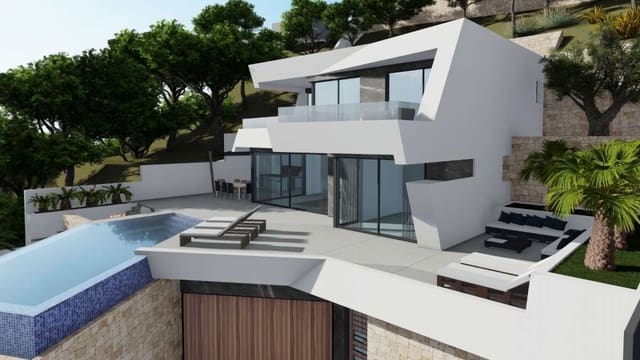 4 soveværelse Villa til salg i Maryvilla, Calpe / Calp med garage - € 1.690.000 (Ref: 9079471)