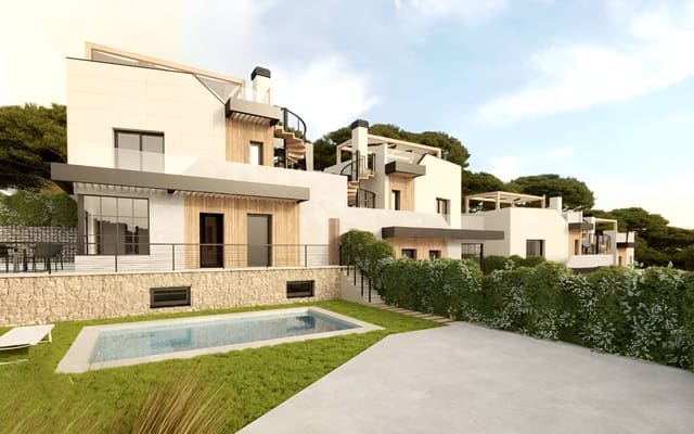 3 sovrum Semi-fristående Villa till salu i Polop med pool - 485 280 € (Ref: 9079505)