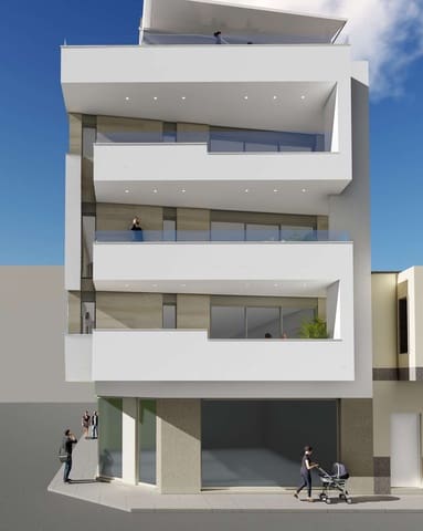 3 makuuhuone Huoneisto myytävänä paikassa Las Piscinas Naturales, Torrevieja mukana 
autotalli - 495 000 € (Ref: 9079644)