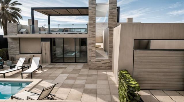 2 makuuhuone Huvila myytävänä paikassa Fuente Alamo de Murcia mukana 
autotalli - 186 300 € (Ref: 9125491)