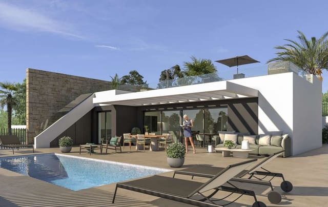 3 soveværelse Semi-Rækkehus til salg i Muchamiel / Mutxamel med swimmingpool garage - € 529.000 (Ref: 9159864)