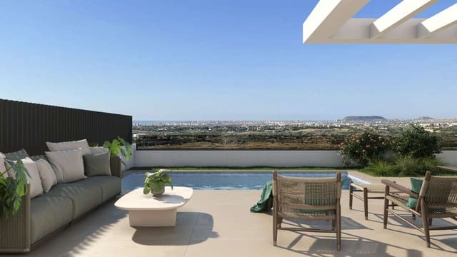 3 soveværelse Semi-Rækkehus til salg i Muchamiel / Mutxamel med swimmingpool garage - € 529.000 (Ref: 9159864)