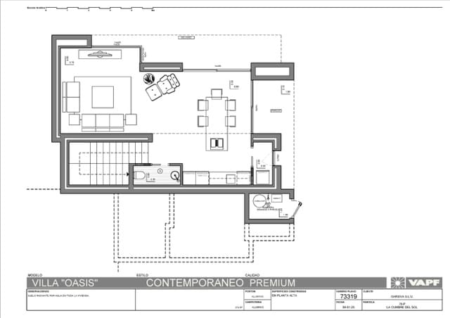 2 chambre Villa/Maison à vendre à Cumbre del Sol, Benitachell / Benitatxell - 739 000 € (Ref: 9338712)