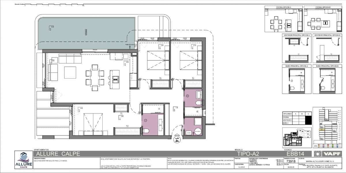 3 quarto Apartamento para venda em Calpe / Calp - 802 000 € (Ref: 9338738)