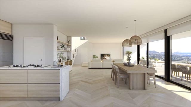 4 chambre Villa/Maison à vendre à Cumbre del Sol, Benitachell / Benitatxell avec piscine garage - 2 720 000 € (Ref: 9401207)