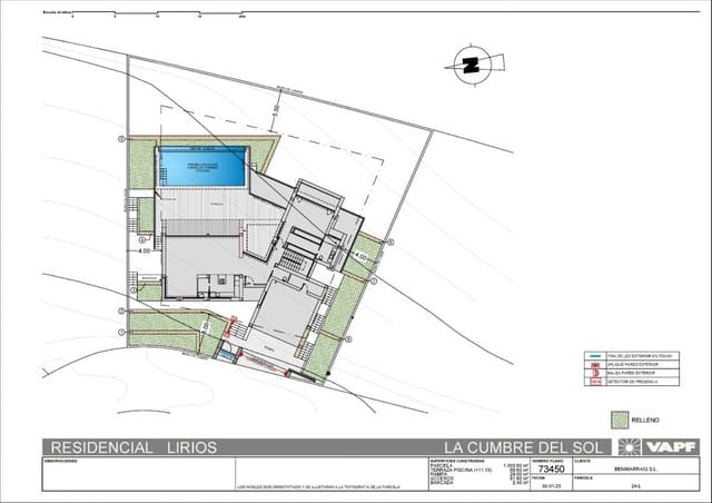 3 makuuhuone Huvila myytävänä paikassa Cumbre del Sol, Benitachell / Benitatxell - 2 249 000 € (Ref: 9401208)