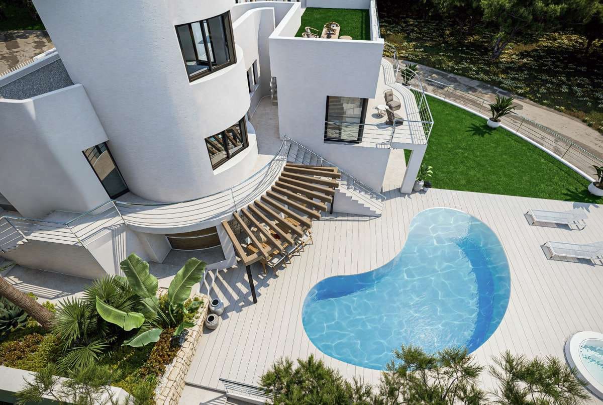 4 bedroom Villa for sale in Altea with garage - € 2,190,000 (Ref: 9401224)