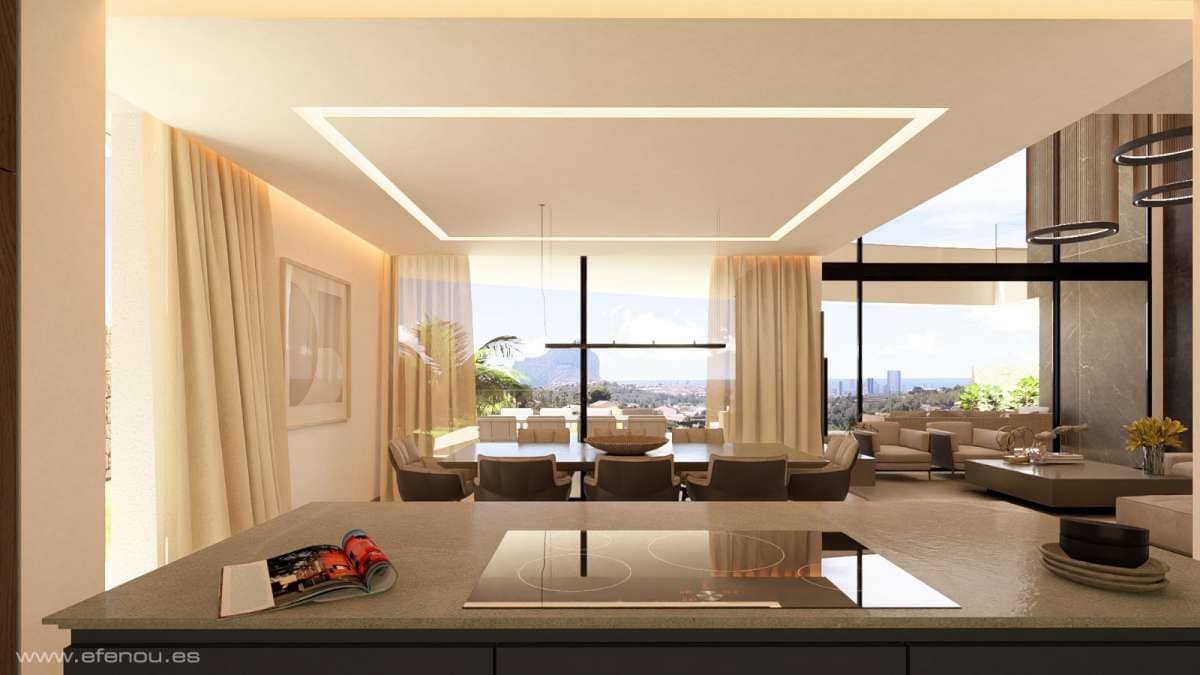 4 sovrum Villa till salu i Calpe / Calp med pool garage - 2 100 000 € (Ref: 9401228)