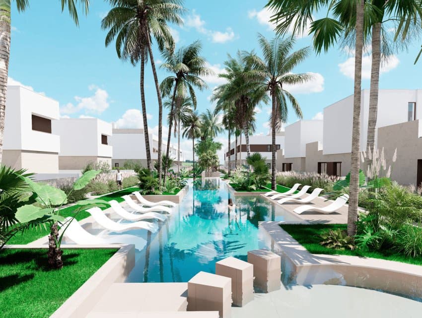 3 sypialnia Bungalow na sprzedaż w Los Alcazares z basenem - 489 000 € (Ref: 9597025)