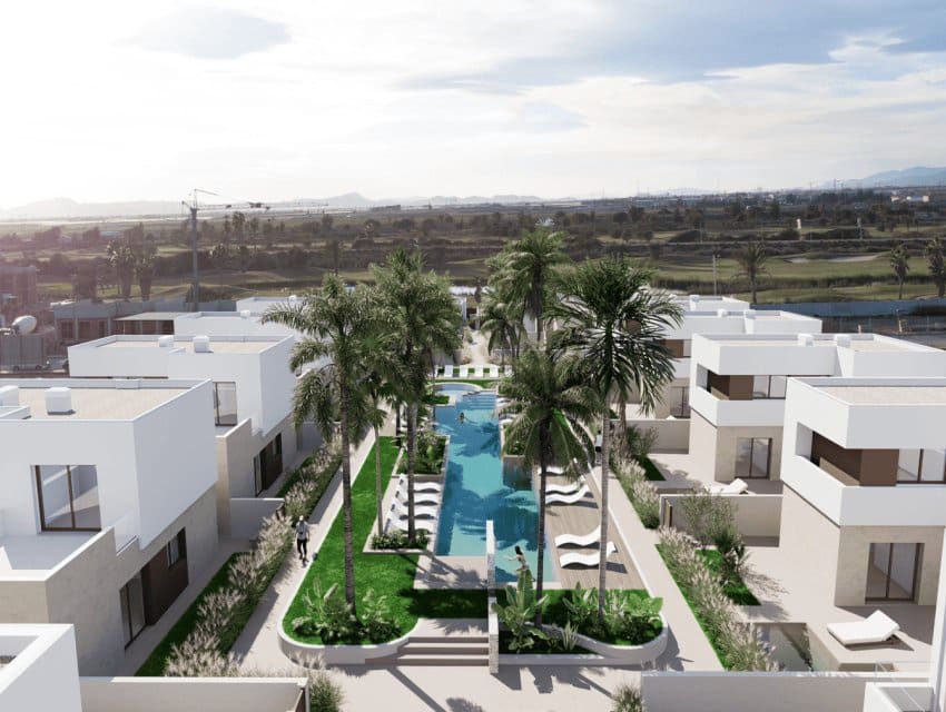 3 sypialnia Bungalow na sprzedaż w Los Alcazares z basenem - 489 000 € (Ref: 9597025)